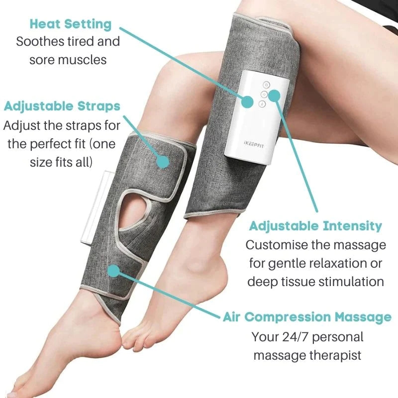 ZenWrap™️ - Heated Compression Leg Massager